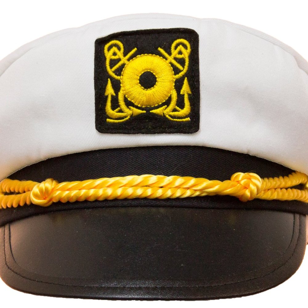 Boat Captain adjustable toy hat NEW - Picture 1 of 3